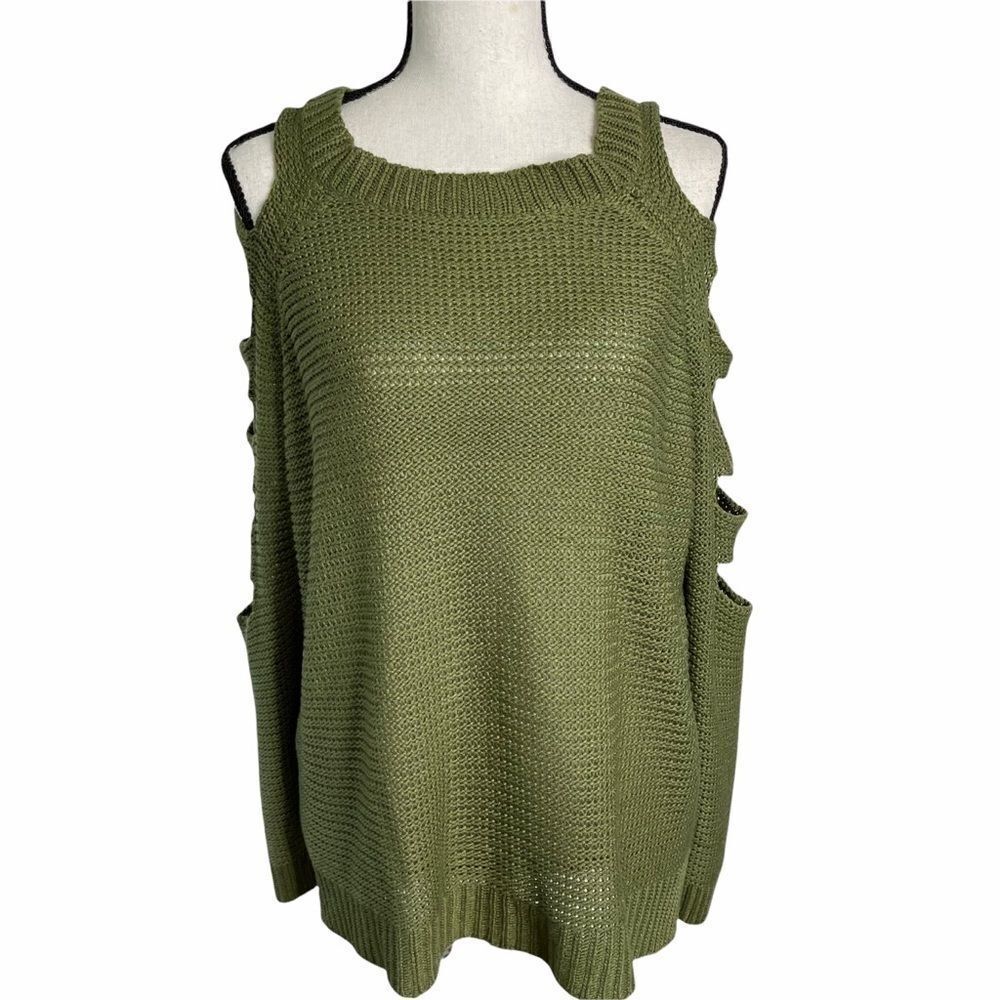 ‎B_Envied Keyhole Sleeved Sweater Tunic - Large